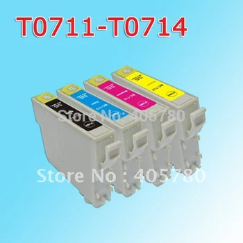 T0711-T0714 rašalo kasetė suderinama T0711 DX7400/DX7450/DX8400/DX8450/DX9400F/S20/S21++