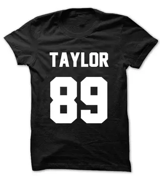 Taylor Marškinėliai TAYLOR 89 T-shirt Spausdinti ant Priekio ar Nugaros pusėje Unisex Moterys Vyrai T-shirt T1733