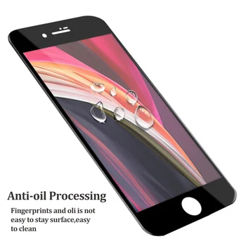 Telefonas Screen Protector Apsauginės Plėvelės Visu iPhone, SE 2020 Grūdintas Stiklas Anti-Scratch 1PC
