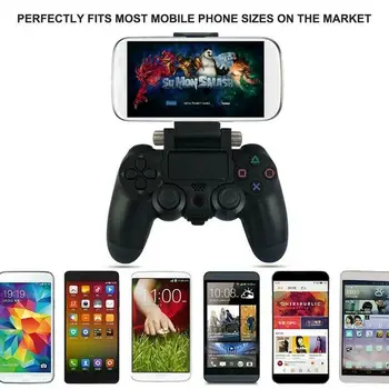 Telefonas Įrašą Turėtojas Apkabos, Sulankstomas Patvarus Mount Bracket PS4 DualShock Belaidis Valdiklis