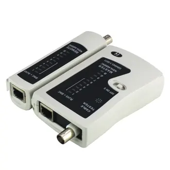 Tinklo Kabelis Ethernet Testeris LAN RJ45 BNC Bandymu Įrankį Įkalbinėti Signalas Lan Testeris Tinklo Kabelių Testeris Detektorių Tinklų Nuotolinio Bandymas