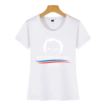 Topai Marškinėliai Moterims neapdairumas 2020 bernie sanders prezidento Humoro Balta Užsakymą Moterų Marškinėlius