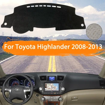 Toyota Highlander XU40 Kluger 2008~2013 prietaisų Skydelio Dangtelį Dashmat Išvengti šviesos Padas Saulės Šešėlis Kilimas Automobilių Reikmenys 2009 m. 2010 m.