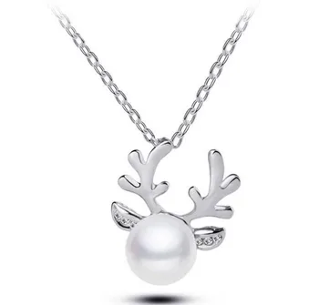TY438 Mielas gelsvai pearl set moteris mados metalo perlų karoliai, auskarai nustatyti moteris gimtadienio dovanų rinkinys