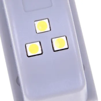 Universalus Kabineto Spintoje Lanksto Baltas LED Šviesos Spinta Sistema Šiuolaikinių Namų Virtuvė Lempos Didmeninės 10VNT/daug