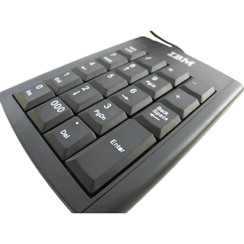 USB Laidinė Skaičių Klaviatūros Skaitmeninė Klaviatūra 19 Klavišai, Mažai Triukšmo Laptop Notebook Slim Mini Skaičių Pad