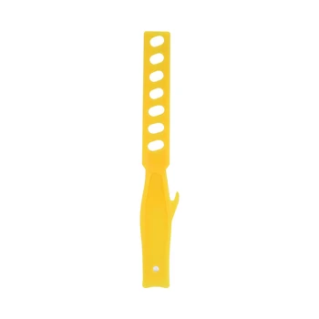 Uxcell Geltoni Dažai Maišykite Stick 8 Colių Ilgis 205mm Medžiagos PP įvairioms reikmėms, pavyzdžiui, dažų maišymo cheminių maišant