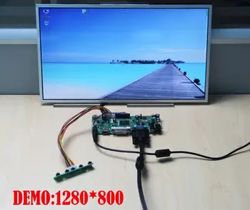 Už LP145WH1-TLB1 stebėti Kortelės LCD LED 1366X768 Vairuotojo lenta Skydelis, Ekrano Valdiklis rinkinys, VGA, HDMI 14.5