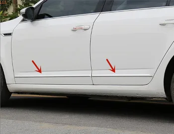 Už Skoda Octavia 2013-2019 Aukštos kokybės nerūdijančio plieno korpusas Apdailos juostelės Anti-Rub apsaugos Apdaila, Automobilių stilius