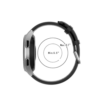 Už VTR 47mm Odinis Dirželis Watchband už Xiaomi Huami Amazfit TEMPAS/Stratos 3 2 2S Žiūrėti Apyrankę, Juostą 