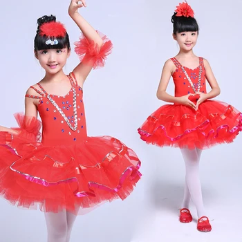 Vaikai China Baleto Tutu Suknelė Princesė Baleto Mdc Kostiumas Vaikų Šokių Kostiumas Tutu Suknelė Vestidos Vaikų Diena, Tiktų B-6446