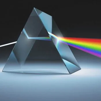 Vaikai Fizikos Mokslo Suaugusiųjų Įtempių Žaislai Stiklo Atspindi Trikampio Spalvų Prizmę Mokymosi Švietimo Žaislai Vaikams