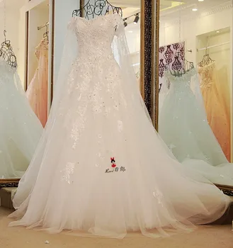 Vestido de Casamento White Blue Vintage Vestuvių Suknelė Su Žaliuoju Sparky Nėrinių Vestuvinių Suknelių Plius Dydis Nuotakos Suknelės 2018 Princesė