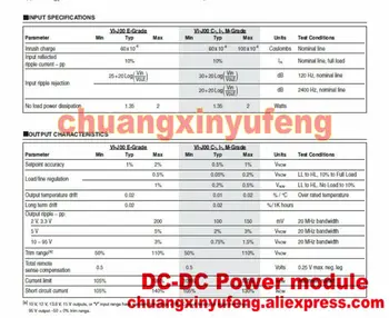VI-JT3-CZ VI-JT3-EZ VICOR Mini DC-DC Žingsnis žemyn Konverteris modulis DCinput110V-output24V25W1A izoliuotas maitinimo modulis