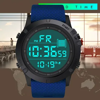Vyrai Ponios Sporto Laikrodžiai Vandeniui Lauko Led Skaitmeninis Laikrodis Daugiafunkcinis Smart Prabangus Laikrodis Relojes Para Hombre