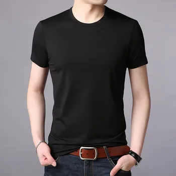 Vyriški trumparankoviai marškinėliai tendencija drabužius naujas vasaros vyrų half-sleeve T-shirt