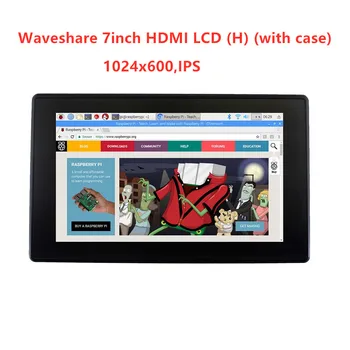 Waveshare 7inch HDMI LCD (H)+Atveju,1024x600,IPS,Capacitive Jutiklinis LCD,paramos WIN10 DI,Laimėti 10/8.1/8/7,Aviečių Pi,Bananų Pi ir t.t