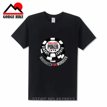 World Series Harajuku Vyrų Mados 3d Spausdinimo Pokerio Žaidimas marškinėliai Vyras Hip-Hop Marškinėlius Homme Trumpas Rankovės O-kaklo Tees Unisex Apatiniai