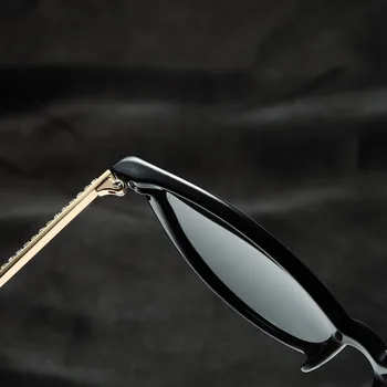 Yeckpowo moteriški akiniai nuo saulės, kačių ausų saulės akiniai UV400 gafas oculos de sol išgalvotas ponios poliarizuota graži dovana prekės ženklo dizainas 2020 m.