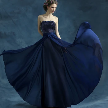 Z 2016 naują atvykimo akcijų motinystės plius dydis vestuvių suknelė vakarinę suknelę mėlyna ilgai sexy nėrinių bling romantiška 8766