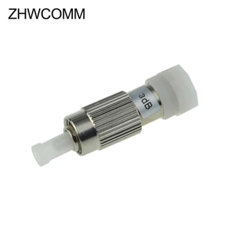 ZHWCOMM 10VNT FC-UPC 3bd Ryšio režimas, fiber optic Attenuator FC 3dB metal vyrų Pluošto Attenuator FTTH attenuator Nemokamas pristatymas