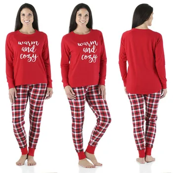 Šeimos Atitikimo Komplektus Kalėdų Pižama Rinkiniai Suaugusių Vaikų Šeimos Pižama marškinėliai Kelnės Vyrams, Moterims, Vaikams Kūdikis Sleepwear