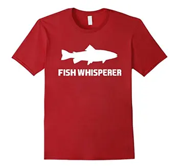 Žuvų Whisperer Juokinga T-Shirt Marškinėliai Hipster Harajuku Prekės Ženklo Drabužių, Marškinėlių Aukštos Kokybės Asmenybės Marškinėliai, Topai