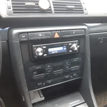 1 Din Car Stereo Radijo Fasciją Skydo Plokštės Rėmo Adapteris, skirtas A4 B6 2000-2006 M. Automobilių Interjero Apdaila