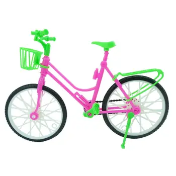 1 Vnt. Aukštos Kokybės Plastiko, Dviračių Mados Pink Bike Lauko Sporto Žaislas Barbie Lėlės Vaikai žaidžia Namuose Žaislas Priedai