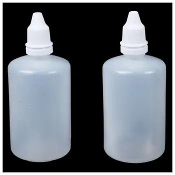 10 vnt Plastikinis Buteliukas Lašas Butelis 100 ml