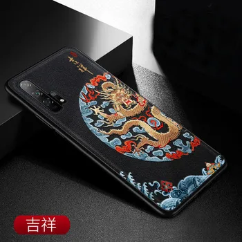 100vnt Stiliaus Kinijos Drakonas Iškilumo Anti-rudenį Tinka atveju Phone 7 
