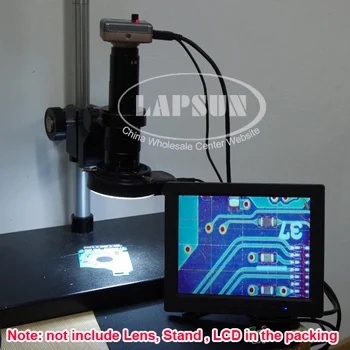 1080P 60F/S Full HD HDMI Vaizdo Pramonės Mikroskopo vaizdo Kamera Sistemos Palaikymas, C-Mount Objektyvas, Skirtas PCB SMD SMT Remonto Peržiūros