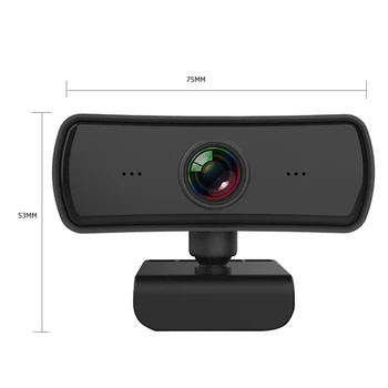 1080P HD USB Kamera, Vaizdo Konferencijos, tiesioginė Transliacija Web Kamera su Mikrofonu Plačiaekranis Video Darbas Namų Reikmenys