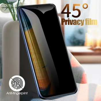 10D Anti Akinimo Visiškai Padengti Stiklo Samsung Galaxy A20 A30 A10 A40 A50 A60 A70 A80 A90 M40 M30 M20 M10 Privacy Screen Protector