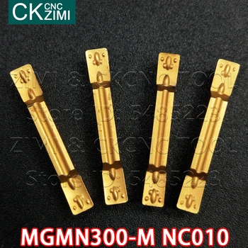 10P MGMN300-M karbido įdėklai dvigubo pjovimo baigėsi pjovimo įdėklai pabaigos veido griovelį ašmenys MGMN 300 CNC Tekinimo Įrankių plieno