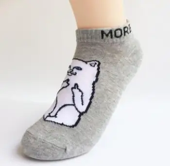 10pairs/daug Japonų stiliaus atsitiktinis žmogus animaciją kačių kojinės moterų katinas trumpas kulkšnies kojinės 3colors