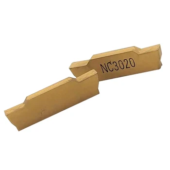 10VNT MGMN300 M NC3020 griovelį karbido įterpti MGMN200 G tekinimo įrankis, tekinimo, pjovimo įrankis