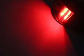 12V LED Raudonos, Žalios Jūrų Kateris, Jachta Navigacijos Šviesos Buriavimo Signalo Lemputė Marine Valčių Aksesuarai