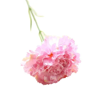 1pc prancūzijos Dirbtinių Gėlių Puokštė Gvazdikų Netikrą Šilko Gėlių Organizuoti Stalo Namuose Vestuvių Dekoravimas Šalies Aksesuaras Flores Red