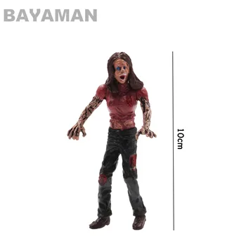 1set 6pcs Karių The Walking Dead Zombiai Teroro Lavonas PVC Veiksmų Skaičius, Kolekcines, Modelis Žaislas 10Cm