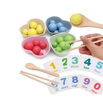 1Set Įgūdžių Mokytis Montessori Žaislai Vaikams Praktika, Kaip Naudotis Lazdelėmis Kūdikių Ankstyvojo Mokymosi Pagrindinius Gyvenimo Įgūdžius, Žaislai