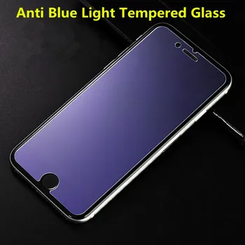 2.5 D 9H Kietumu HD Anti Mėlyna Šviesa Grūdintas Stiklas iPhone 6 plius 6s plius Screen Protector Apsauginės Stiklo Plėvelės