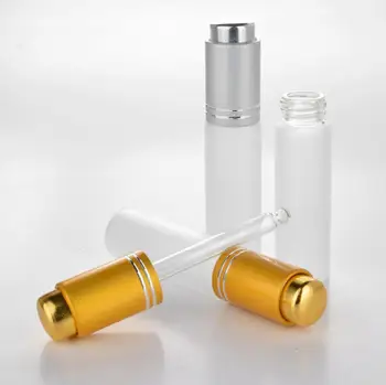 20 ML Mini Nešiojamieji Matinio Stiklo Daugkartiniai Kvepalų Buteliuko Tuščias Kosmetikos Buteliuką Su Lašintuvu LX2401