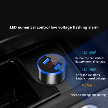 2019 USB Automobilinis LED Telefono Įkroviklis, Auto Reikmenys, Land Rover LR4 LR2 Evoque 