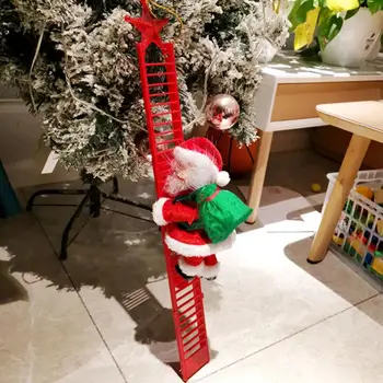 2020 Kalėdų Eglučių Papuošalai Juokinga Naujųjų Metų Vaikams Dovanų Šalis Dekoro Santa Claus Elektros Lipti Laiptais Kabinti Apdaila
