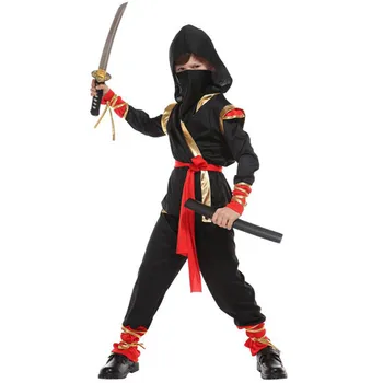 2020 Naujų Vaikų Berniukų Ninja Karnavaliniai Kostiumai Helovinas, Kalėdos Maskaradas Naruto Fancy Dress Vaikų Anime Cosplay Drabužiai