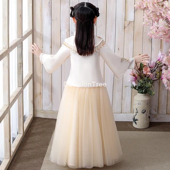 2021 senovės kinų tradicinių drabužių nustatyti mergina ilgomis rankovėmis liaudies šokių hanfu dažai, tapyba spausdinimo rezultatus suknelė pasakų suknelė