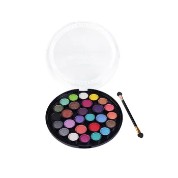 27 spalvų paletės eyeshadow lengva spalvos Blizgučiai matinis kompaktiškas spalvos pigmentas kosmetikos turas nešiojamų šešėliai lange moteris dovaną