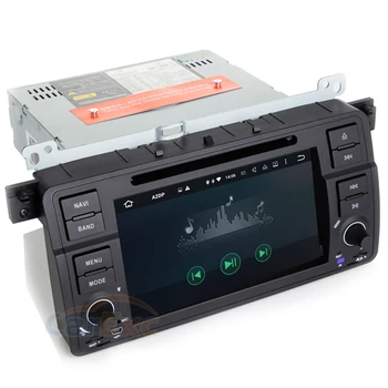 2G RAM Android OS 9.0 Automobilio Multimedia Stereo Grotuvas Už BMW E46 M3 Senojo 3 Serijos AutoRadio DVD Su GPS Navigacija, WiFi Galvos Vienetas