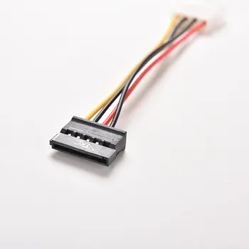 2vnt 4 Pin IDE 15 Pin SATA IDE Į Serial ATA SATA Kietąjį Diską Maitinimo Adapterio Kabelis